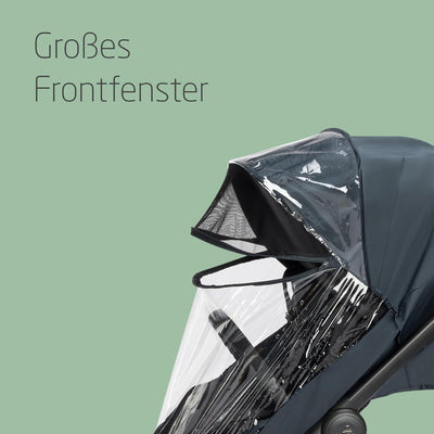 Maxi-Cosi Comfort Kinderwagen Regenverdeck, Regenverdeck für Kinderwagen, luftdurchlässig, Regenschu