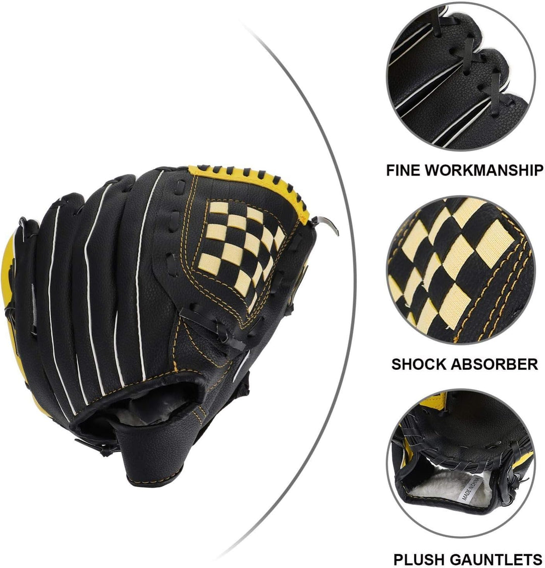 BESPORTBLE Baseball Mitts Outfield Softball Handschuh PU Leder Langlebig Sport Handschuh Baseball Zu