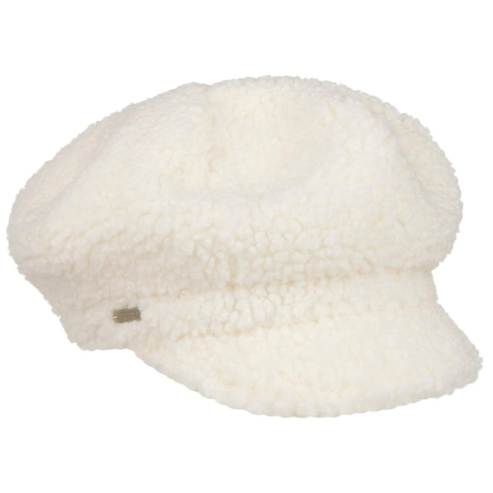 Seeberger Teddy Fur Ballonmütze Schirmmütze Damencap Wintercap Kunstfellcap Baker-Boy-Mütze Mit Schi