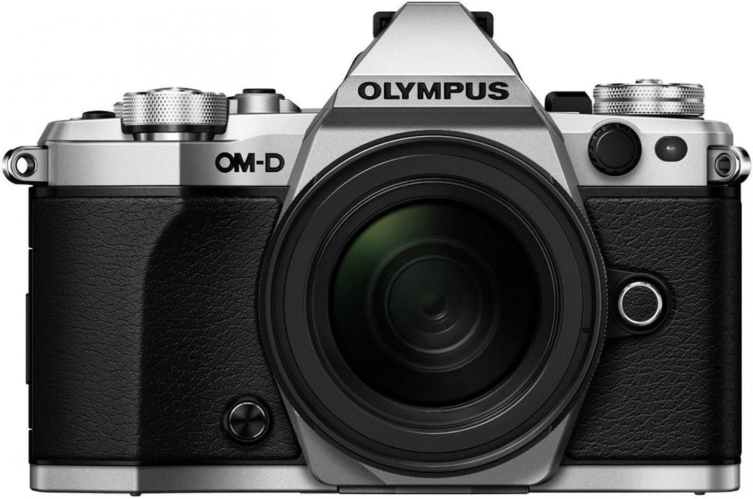 Olympus OM-D E-M5 Mark II Kit, Micro Four Thirds Systemkamera (16.1 Megapixel, 5-Achsen Bildstabilis
