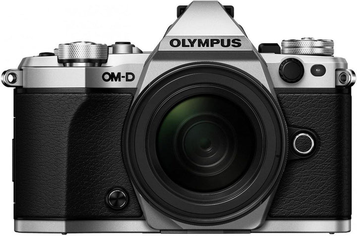 Olympus OM-D E-M5 Mark II Kit, Micro Four Thirds Systemkamera (16.1 Megapixel, 5-Achsen Bildstabilis