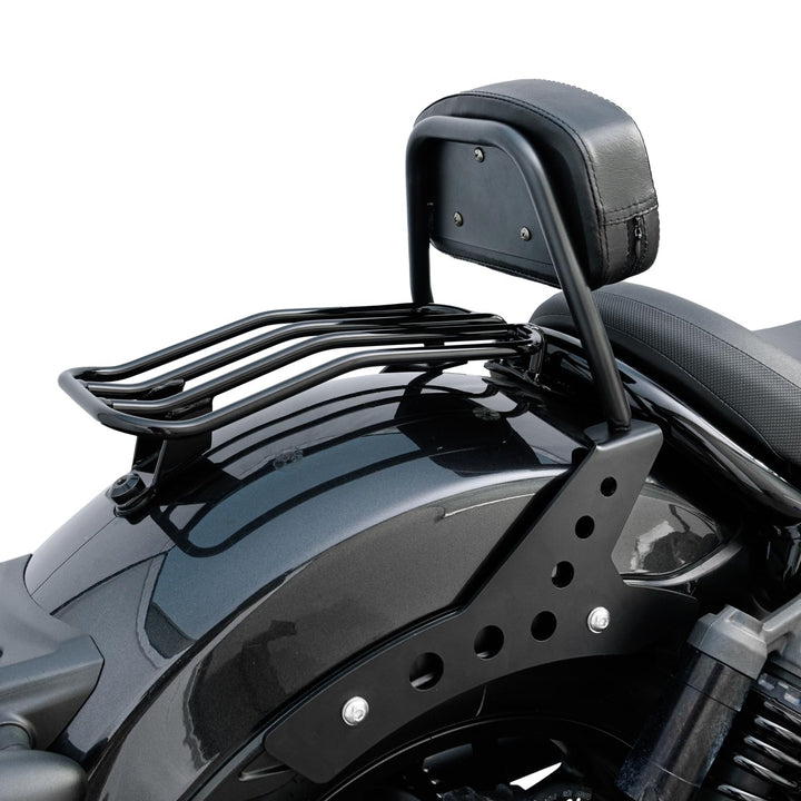 Lorababer Motorrad Heckfender Gepäckträgerplatte Gepäckablage Gepäckträger Solositz hinten Kompatibl