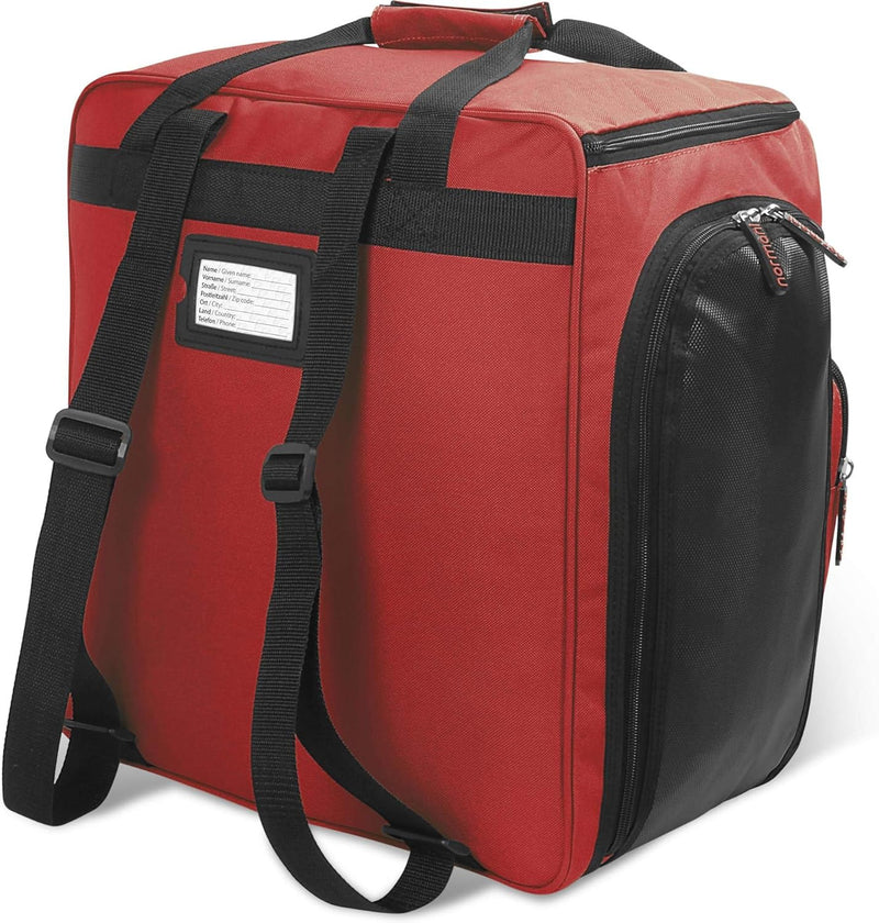 normani Skischuhtasche Helmtasche Skischuhrucksack Alpine DEPO - Limited Edition - Red 53 Liter, Red