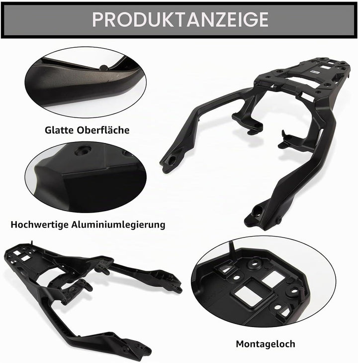 Gepäckträger Hinten,PSLER Motorrad-hinterer Gepäckbrücke, Motorradzubehör für X-ADV 750 Forza 750 CN