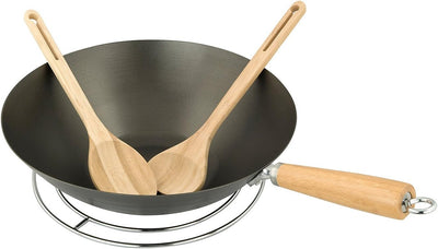 Campingaz Wok für Culinary Modular System, inkl. Holzbesteck, antihaftbeschichtet, mit Metallring al