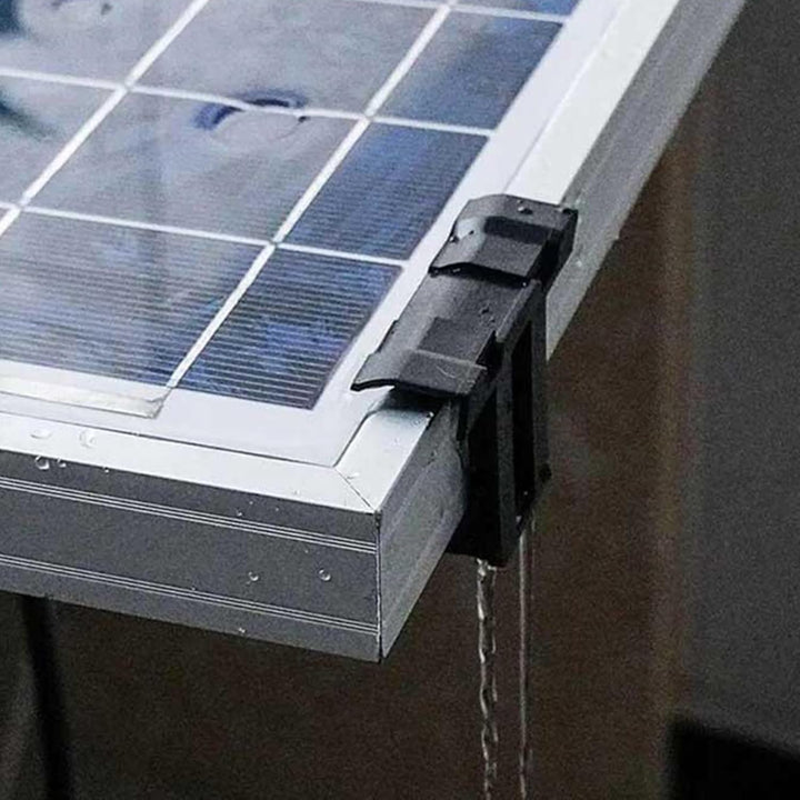 50 Stück Solarpanel Wasserablauf Clips, Entwässerung Clips, Solarmodul Reinigungsclips, Schlammentfe