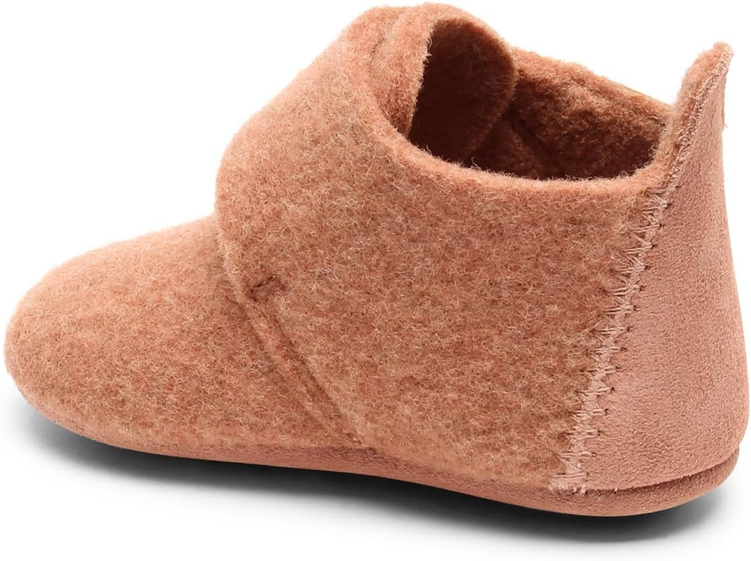 Bisgaard Unisex Kinder Baby Wool Niedrige Hausschuhe 26 EU Rose, 26 EU Rose