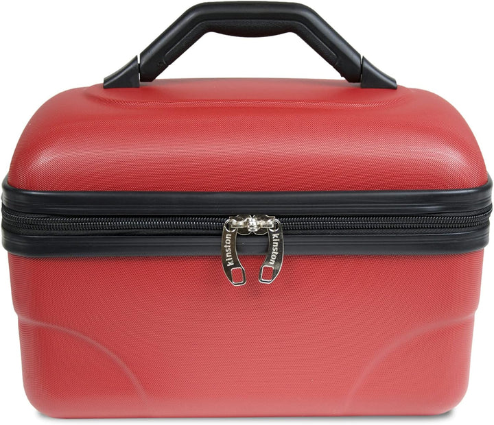 KINSTON Kosmetik- und Kulturtasche, Hartschalen-Vanity mit Griff, Reise-Organizer, Aufbewahrungsbox