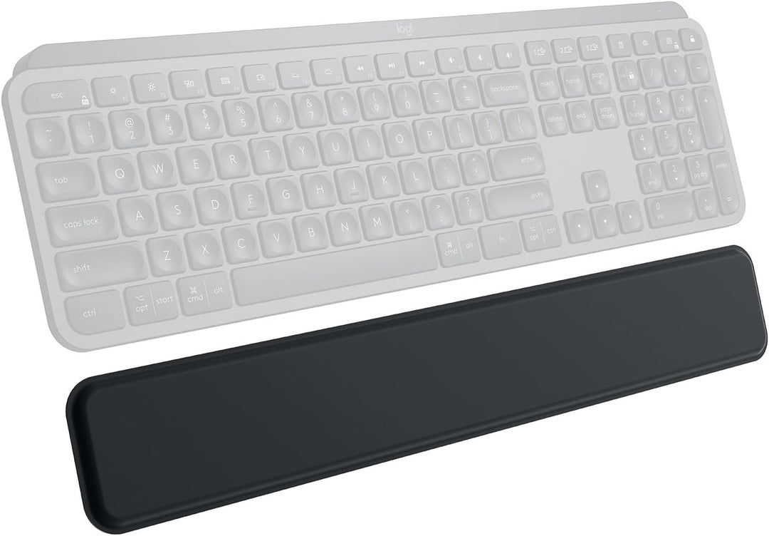 Logitech MX Palm Rest (für MX Keys, Rutschfestes Premium-Material für Komfort bei stundenlangem Tipp