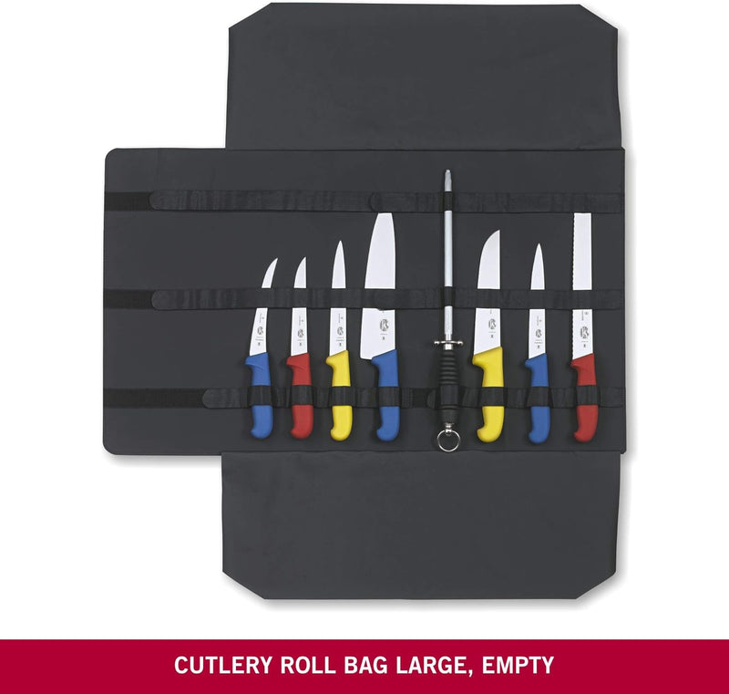 Victorinox, Storage + Cutting Boards, Profi Rollmappe gross, leer, , Robuster Kunststoffgriff, grau