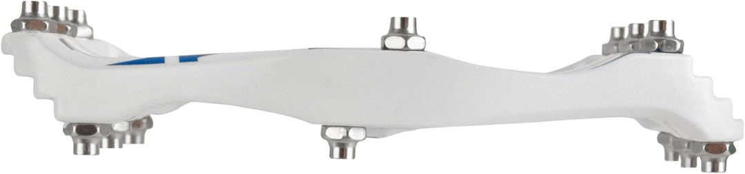 Xpedo Unisex – Erwachsene Spry Pedal 20 x 10 x 10cm Weiss, 20 x 10 x 10cm Weiss