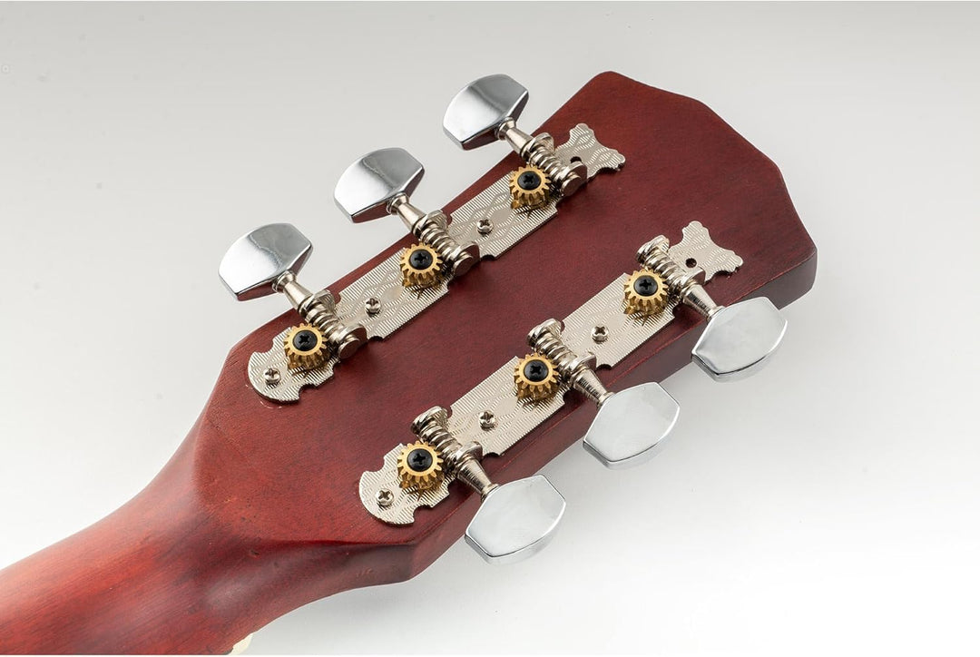 Musiclily Pro 3+3 Guitar Tuners Mechaniken Machine Heads Tuning Pegs für Akustikgitarre, Nickel mit