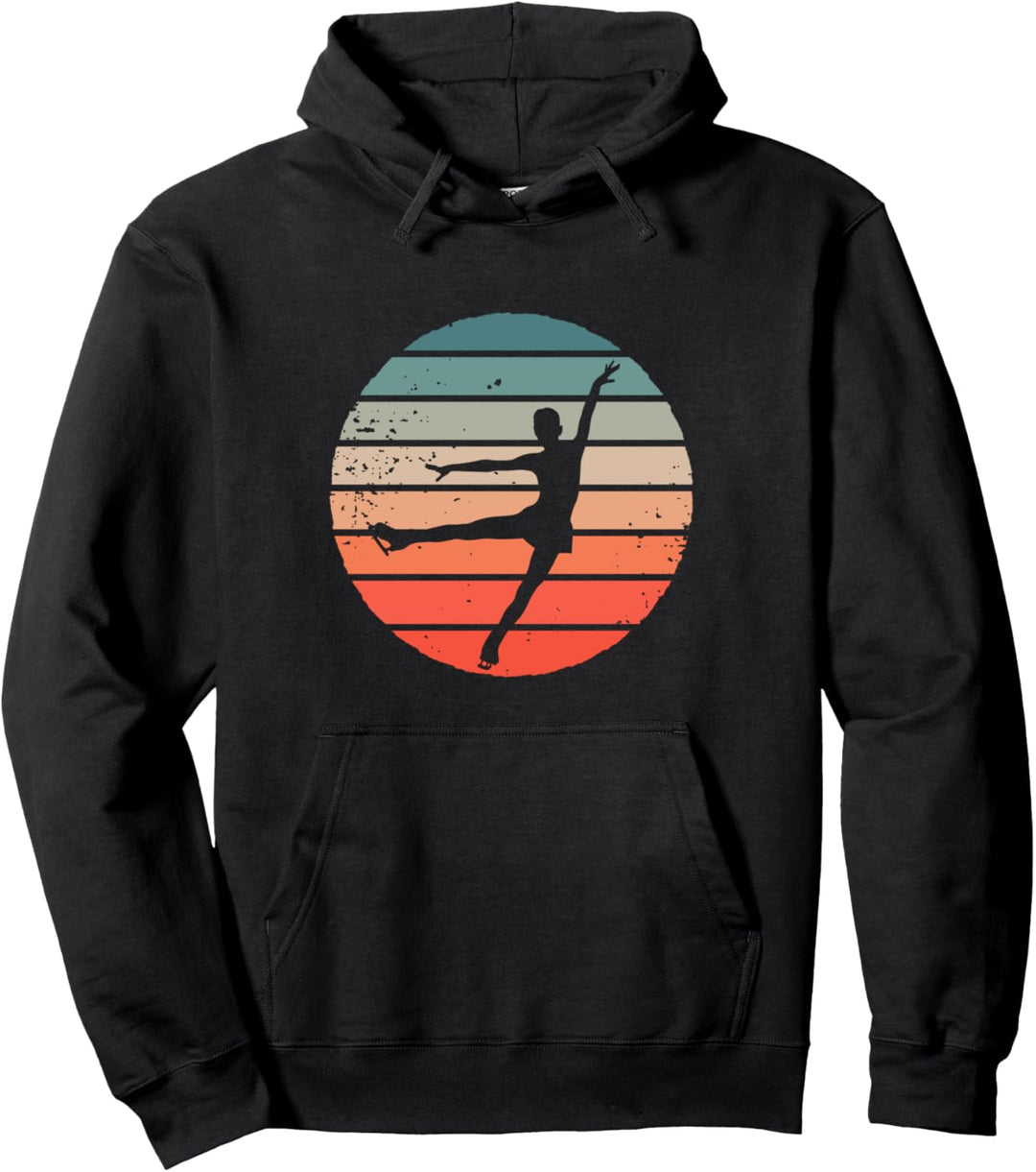 Eiskunstlauf Wintersport Action Pullover Hoodie