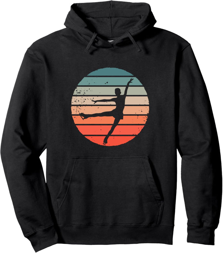 Eiskunstlauf Wintersport Action Pullover Hoodie