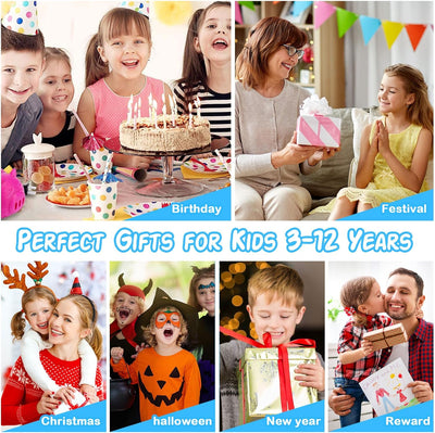 Mingfuxin Kinder Handy, Pretend Smartphone für Kinder Mädchen Jungen, 2,8 Zoll Touchscreen Telefon U
