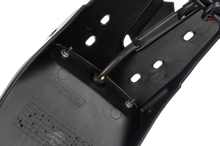 Acerbis LED Kennzeichenhalter/Zulassung 30° schwarz