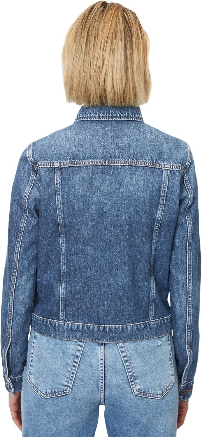 Marc O'Polo Damen Denim Jacket L Denim Blue, L Denim Blue