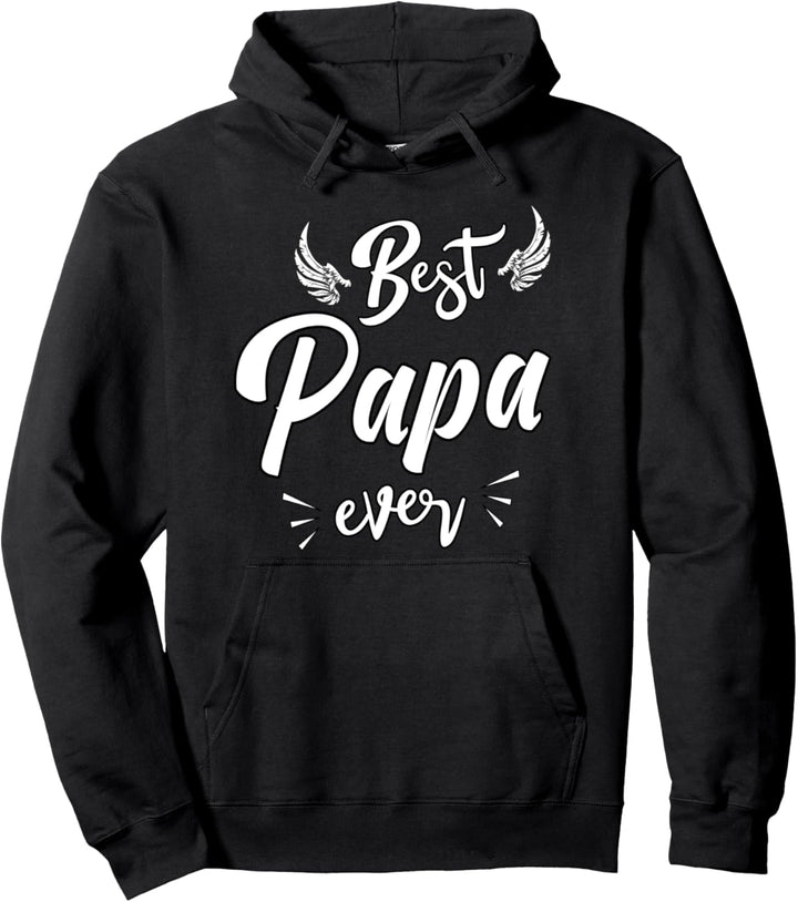 Father's day Grandpa Best Papa Ever Pullover Hoodie