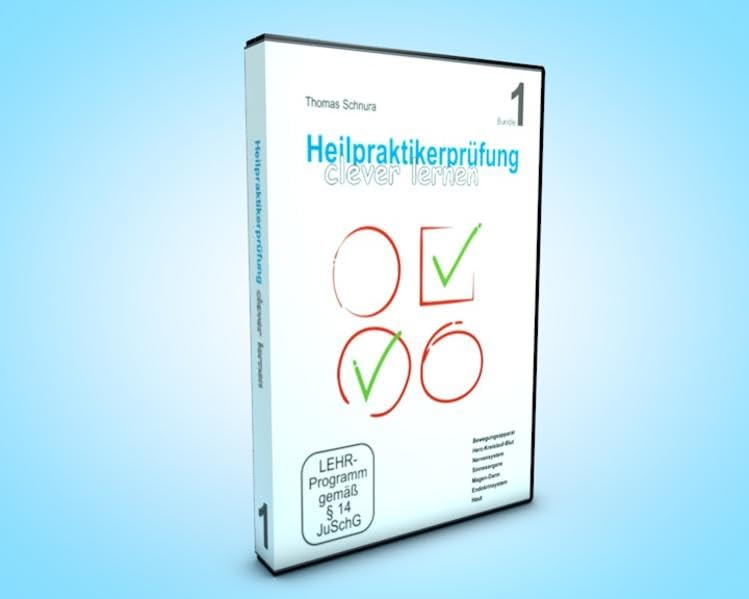 Thomas Schnura : Heilpraktikerprüfung - Clever lernen - Bundle 1 [10 DVDs], DVD