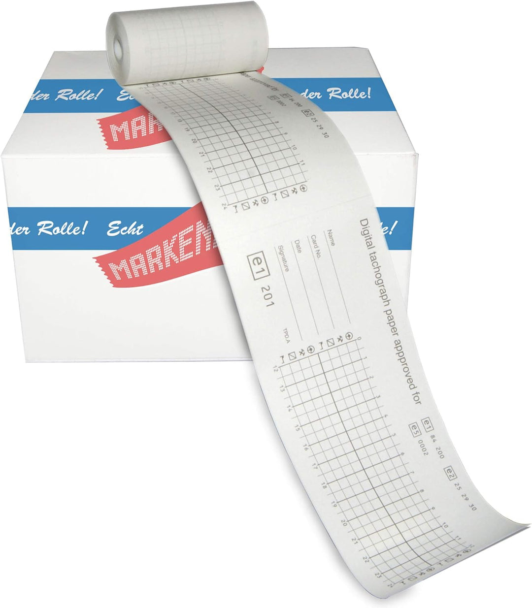 12 Tachographenrollen passend für Digitaler Tachograph C.E.E. (ACTIA, Siemens VDO, Stoneridge) - mar