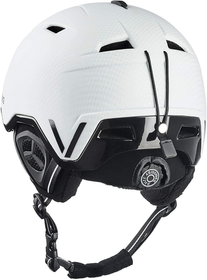 Black Crevice Skihelm Vail I Stossfester Skihelm in sportlichem Design I Skihelm Herren &amp; Damen I Sn