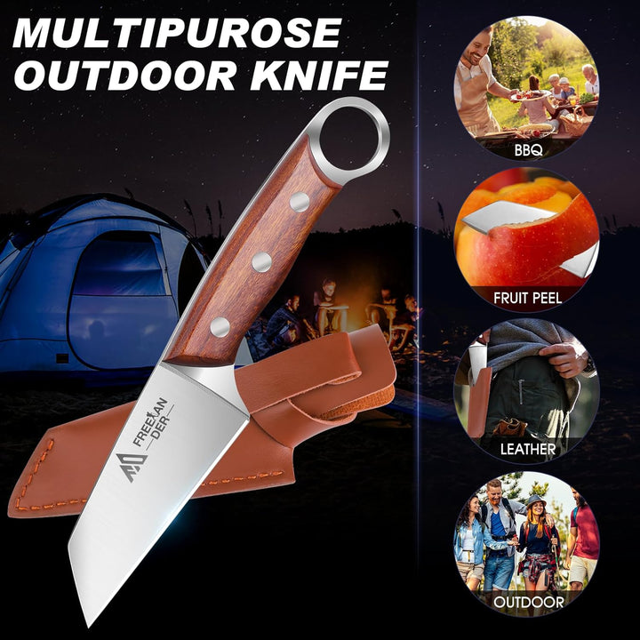 Freelander Scharfes Ausbeinmesser Küchenmesser Fleischmesser, Profi Japanisches Messer Kochmesser Ha