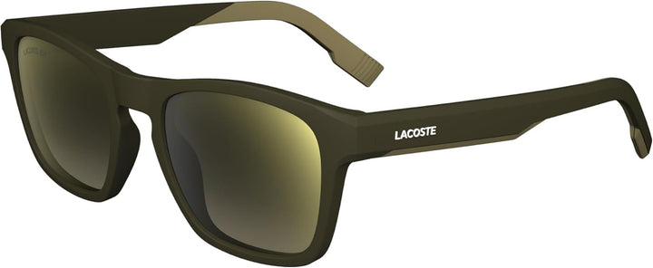Lacoste Herren Sonnenbrille Einheitsgrösse Mattbraun, Einheitsgrösse Mattbraun