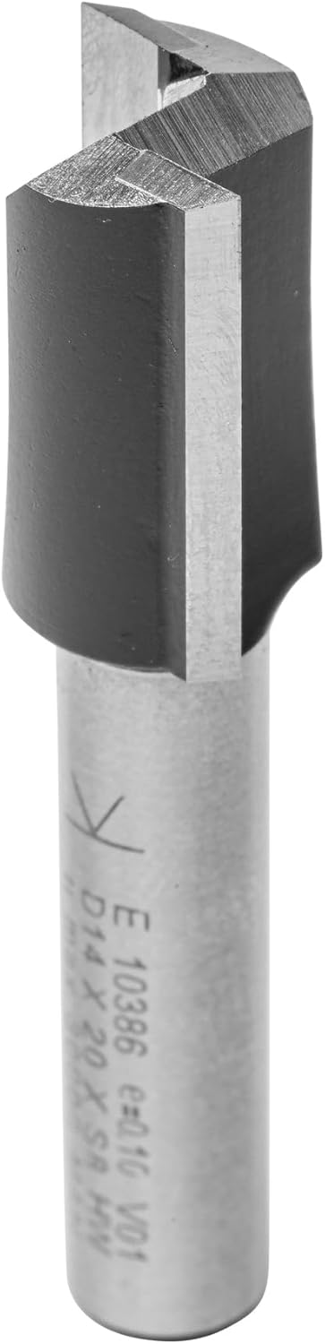 ENT 10386 Nutfräser HW, Schaft (S) 8 mm, Durchmesser (D) 14 mm, NL 20 mm, SL 32 mm, GL 52 mm D=14 /