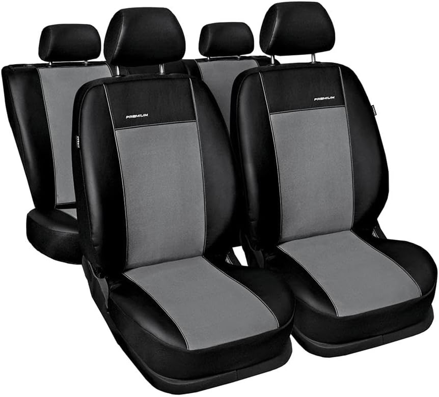 Mossa Massgeschneiderte Sitzbezüge kompatibel mit Opel Corsa D 2006-2011 PRG | Hatchback - 5-türig G