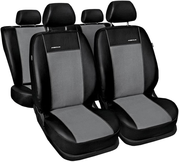 Mossa Massgeschneiderte Sitzbezüge kompatibel mit Opel Corsa D 2006-2011 PRG | Hatchback - 5-türig G