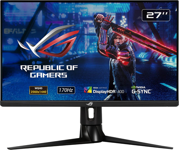 ASUS ROG Strix XG27AQ - 27 Zoll WQHD Gaming Monitor - 170 Hz, 1ms GtG, G-Sync kompatibel, DisplayHDR