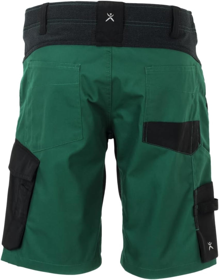 Planam Damen Norit Damen Bundhose Cargo (1er Pack) 34 Grün/Schwarz, 34 Grün/Schwarz