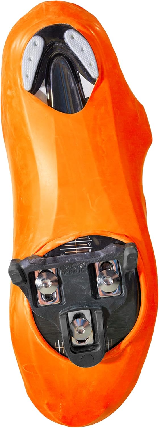 VeloToze Fahrrad-überschuhe Unisex, Viz Orange