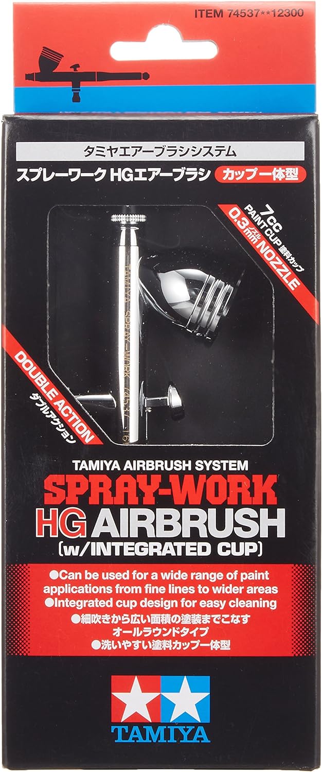 TAMIYA 74537 SW HG Airbrush 0,3mm/7cc/DA, Silber