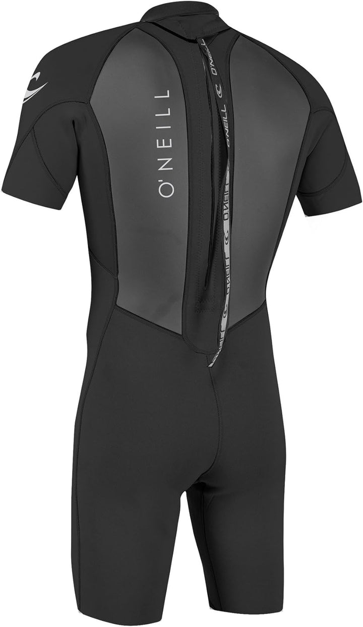 O'Neill Herren Reactor-2 2mm Back Zip Spring Neoprenanzug S Black/Black, S Black/Black