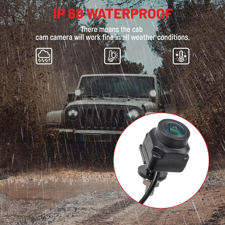 RED WOLF Frontkamera Select für Jeep Wrangler JL/JLR/JLU/JT/Gladiator/Rubicon 2018-2021 Off-Road For
