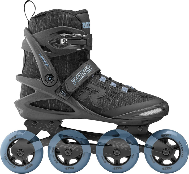 Roces Unisex – Erwachsene Warp Thread Tif Inline Skate 43 black-airblue, 43 black-airblue