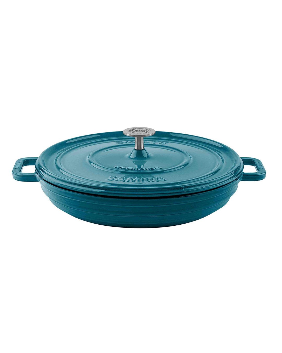 Sallys 'Samira' Deluxe Gusseisentopf - Robustes und Hochwertiges Kochjuwel für Perfektes Garen - für