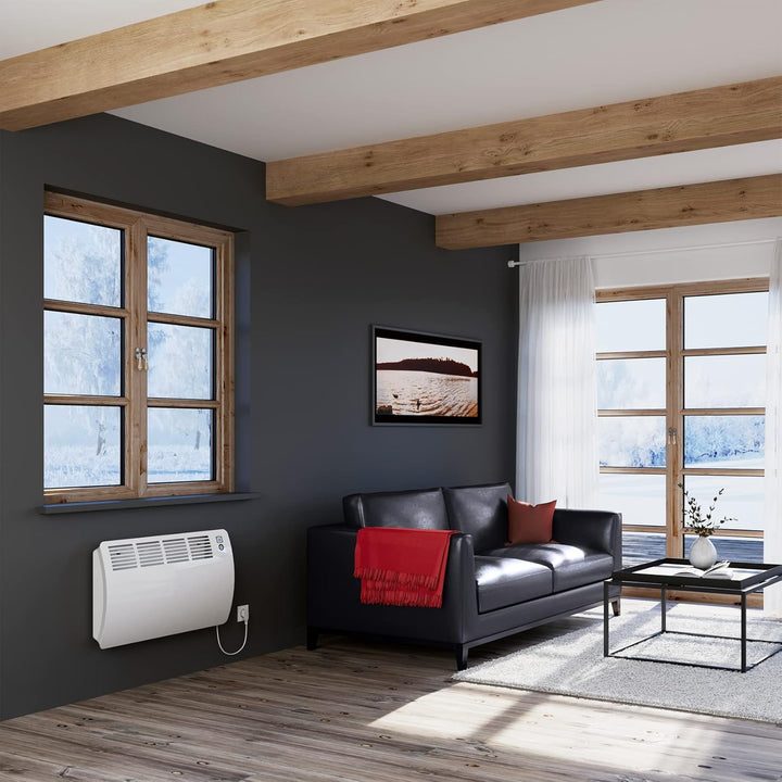 AEG Wandkonvektor WKL 1500 Comfort, Elektroheizung energiesparend, 1500 W für ca. 20 m², VDE geprüft
