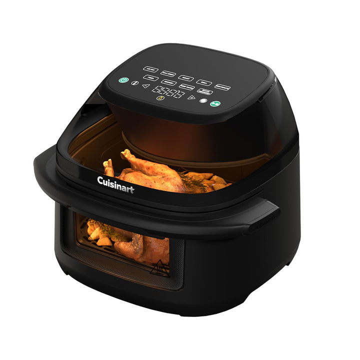 Cuisinart ClearView Heissluftfritteuse I Airfryer Volle Sicht – 280° Sichtfenster I PFAS‑frei I 8,5L