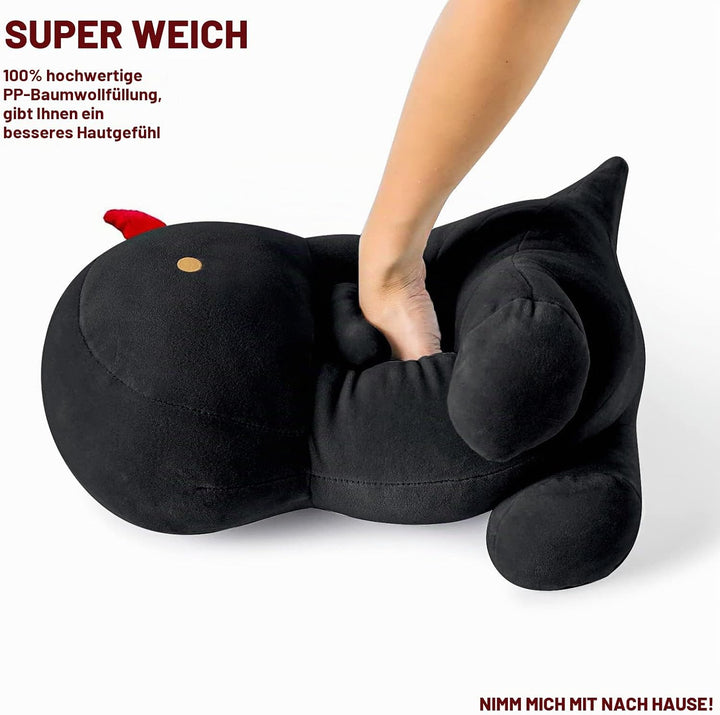 shownicer Plüschtier Dinosaurier Kuscheltier Stofftier Kawaii Dino Plüsch Kissen Spielzeug Plüschsau