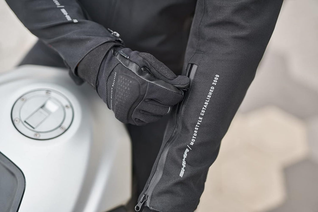 SHIMA AIR 2.0 Men Motorradhandschuhe Herren - Belüftete, Sommer Handschuhe aus Mesh mit Knöchel und