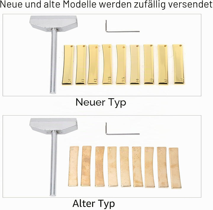 Gitarren-Bundpresse, professionell für Griffbrett-Presswerkzeug, vielseitig, Reparatur-Werkzeug-Set