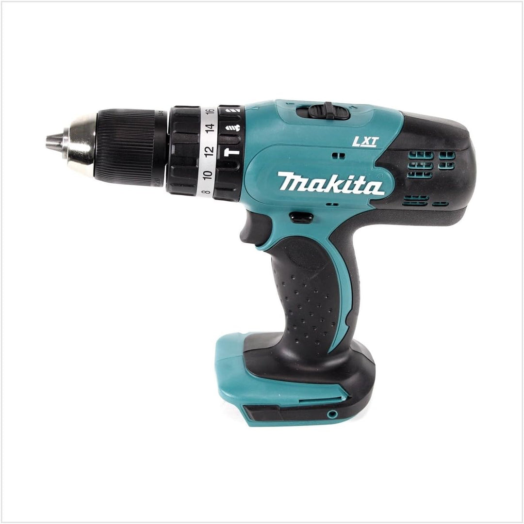 Makita DHP 453 RTJ Akku Schlagbohrschrauber 18V 42Nm + 2x Akkus 5,0Ah+ Ladegerät im Makpac 2