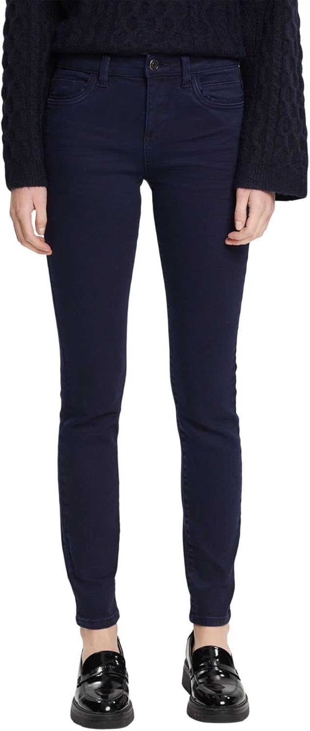 ESPRIT Damen Hose 25W / 32L Navy, 25W / 32L Navy