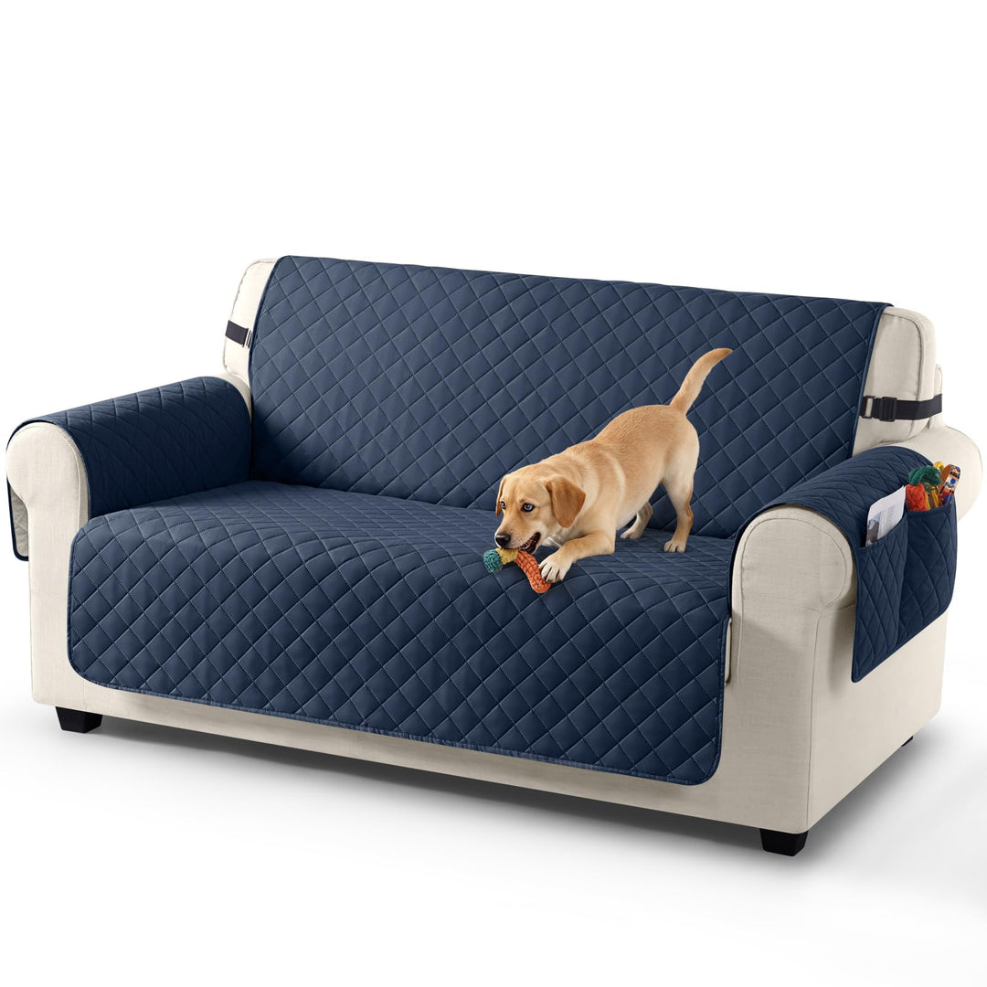 TAOCOCO Sofa Überzug, Sofabezug Wasserdicht Mit Gummiband，Wohnzimmer Anti-Rutsch Gepolsterter Sofasc