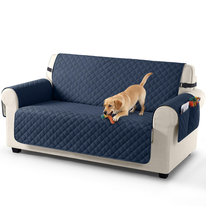 TAOCOCO Sofa Überzug, Sofabezug Wasserdicht Mit Gummiband，Wohnzimmer Anti-Rutsch Gepolsterter Sofasc