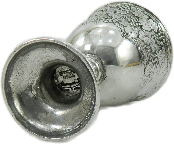 Cavagnini Italien - nein. 2 - Zinnbecher - elegante Handarbeit - alte Tradition