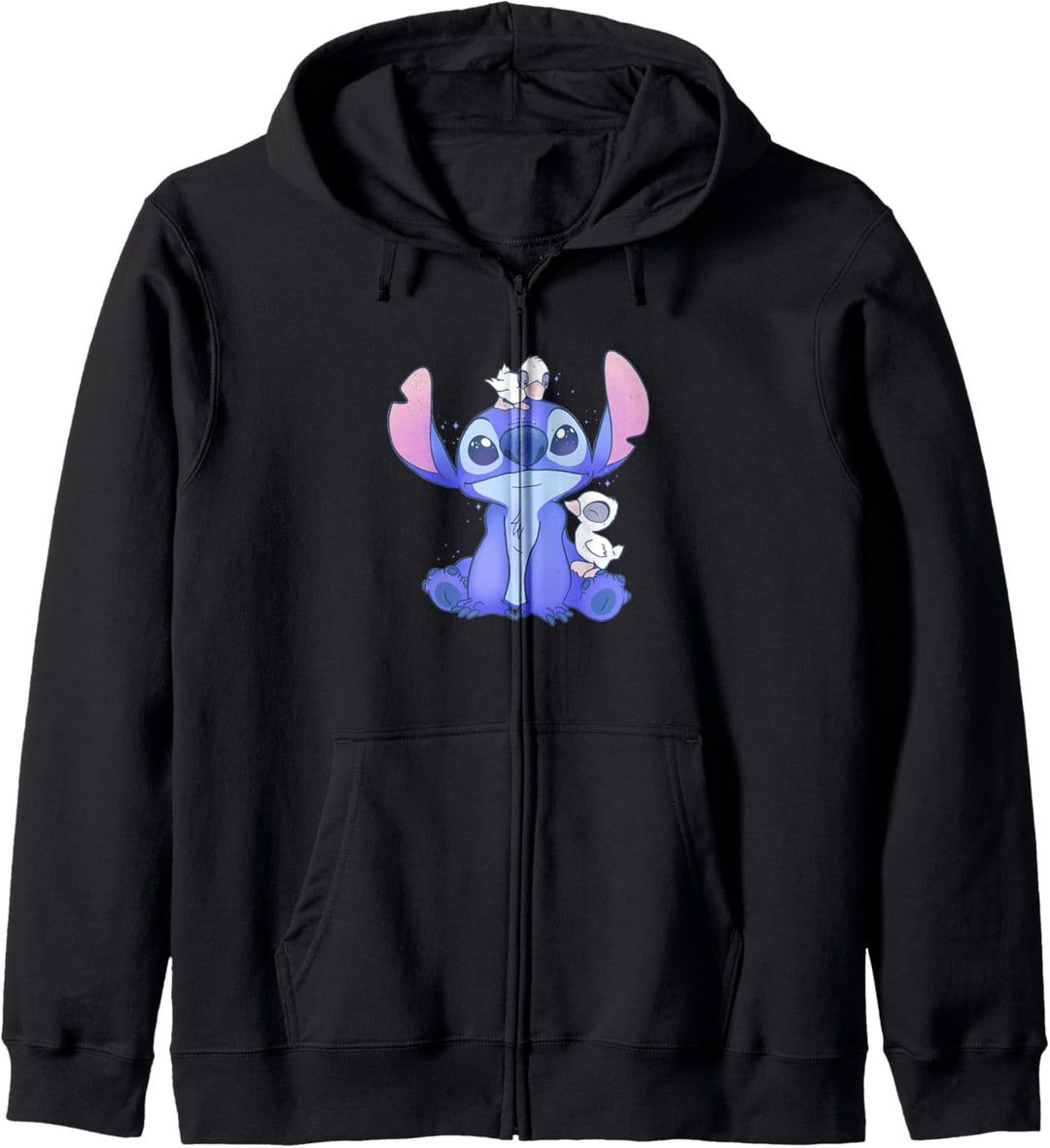 Disney Lilo & Stitch St. Patty's Lucky Duck Portrait Kapuzenjacke
