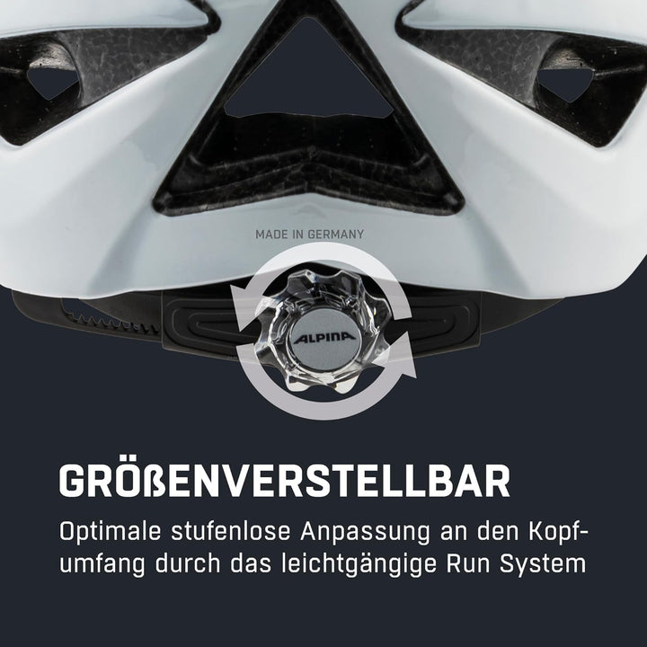 ALPINA PANOMA 2.0 L.E. - Reflektierender & Optimal Belüfteter Fahrradhelm Mit Fliegennetz & Nachrüst